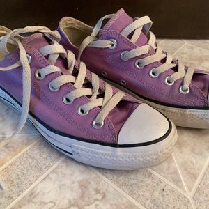 Purple Converse, size 8